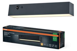 Osram - Aplică solară de perete ENDURA STYLE LED/12,4W/4,2V 2000 mAh IP54 antracit
