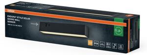 Osram - Aplică solară de perete ENDURA STYLE LED/12,4W/4,2V 2000 mAh IP54 antracit