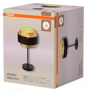 Osram - Lampă de masă DECOR HORNET 1xE27/10W/230V negru/auriu