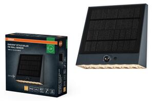 OSRAM - Aplica LED solară ENDURA STYLE, 10,2 W / 4,2 V, 2000 mAh, IP54, antracit