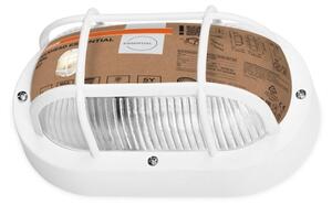 Osram - Aplica de exterior BULKHEAD 1xE27/10W/230V IP54 albă