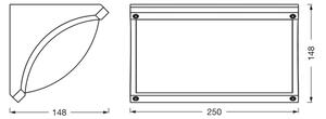 Aplica de perete pentru exterior Osram ENDURA CLASSIC 1xE27/40W/230V IP54 antracit