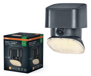 Osram - Aplică solară LED ENDURA STYLE LED/10,3W/4,2V 2000 mAh IP54 antracit