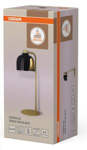 Osram - Lampă de masă DECOR COROLLE 1xG9/20W/230V negru/auriu