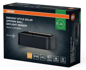 Osram - Aplica solară de perete ENDURA STYLE LED/7,6W/4,2V 2000 mAh IP65 antracit