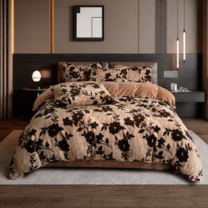 Lenjerie de pat cocolino Chinchilla, 6 piese, 200x230 cm, TM03