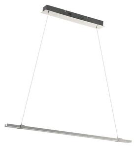Eglo 55097 - Candelabru LED reglabil suspendat pe cablu 2xLED/9W/230V, crom mat