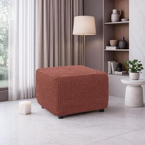 Huse super elastice RUBINIA cărămizii taburet (40 - 60 cm)