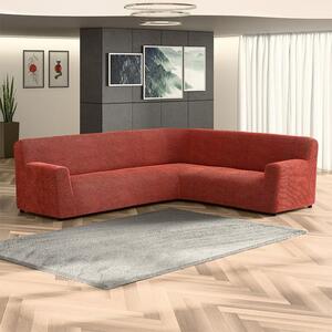 Huse bielastice COSTINA culoarea cupru colţar (l. 350 - 530 cm)