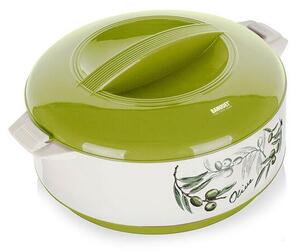 Bol termo cu capac OLIVES 1,5 l