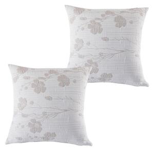Set de 2 feţe pernuţe SOFIA bej 40 x 40 cm