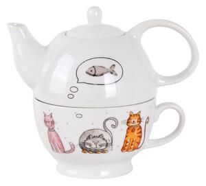 Set de ceai PISICI Tea For One