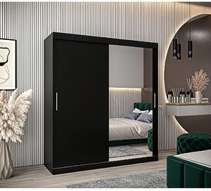 Dressing Ana, 160x60x200cm, cu oglinda, Wenge, Pal 18 mm