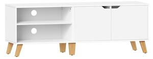 Comoda TV Vasagle Alb 140x40x45 cm