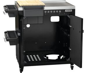 Set dulap de bucătărie exterioară Tenneker Zenith 75,5x54x87,5 cm negru