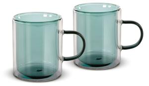 Lamart LT9122 Set de 2 pahare Tea Vaso, 350 ml,verde