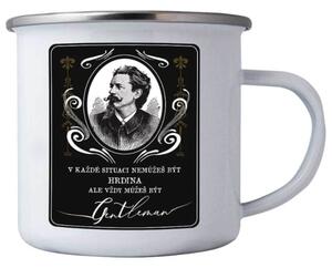 Bohemia Gifts Tin Mug Real Gentleman , 350 ml