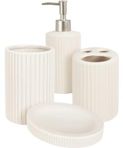 Set baie dungi, 4 buc, alb