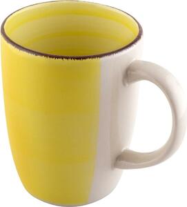 Lamart LT9104 cană ceramică Happy, 260 ml, galben