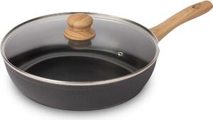 Lamart LT1259 tigaie cu capac Natur, diametru 28cm