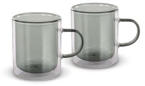 Lamart LT9121 Set din 2 piese de pahare Tea Vaso,350 ml, negru