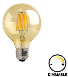 Lampă G95 Bulb, ambra, 9.5x13.7 cm