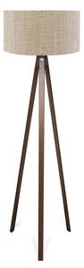 Lampadar PWL-1059, E27 bej-nuc, 38x140 cm