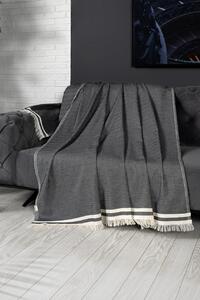 Cuvertura pentru Canapea Model Alinda Anthracite (170 x 300)