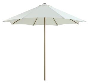 Umbrela de gradina, Mawoo, Alb, 250x250x235 cm