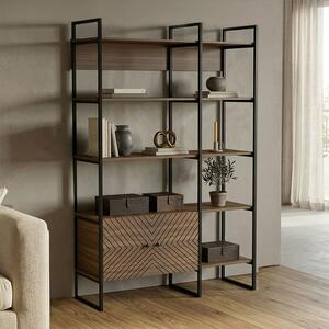 Biblioteca, Rhombo, Nuc, 35x120x180 cm