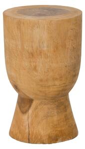 Masuta laterala, Koa, Natural, 28x28x46 cm