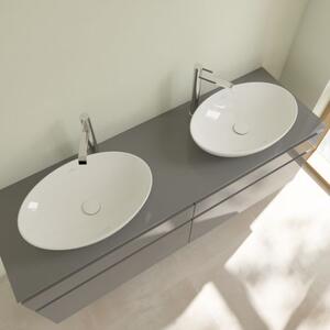 Villeroy & Boch Loop & Friends lavoar 56x38 cm ovale de blat alb luciu 4A4700R1