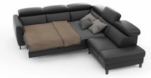 Coltar extensibil Boston piele naturală