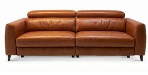 Canapea recliner Boston din piele naturală 3RF