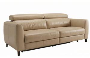 Canapea recliner Boston din piele naturală 2RF