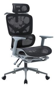 Scaun de birou V2, Vigo, Negru, 70x52x124 cm
