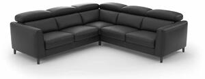Coltar extensibil Boston din piele