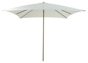 Umbrela de gradina, Solis, Alb, 250x250x235 cm