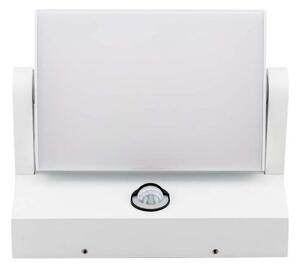 Aplica LED de perete pentru exterior cu senzor, 17W, 230V, 4000K, IP65, alb