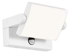 Aplica LED de perete pentru exterior cu senzor, 17W, 230V, 4000K, IP65, alb