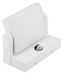Aplica LED de perete pentru exterior cu senzor, 17W, 230V, 4000K, IP65, alb