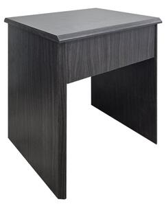Set 2 bucati Masa de machiaj cu taburet, Larnia, Wenge, 40x65x142 cm