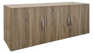 Dulap cu 3 usi, Alvia, Stejar, 51x150x60 cm