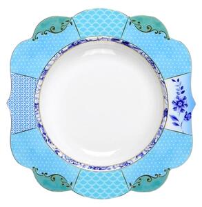 Farfurie adâncă din porțelan, Pip Studio, 23.5cm, colecția Royal Multi