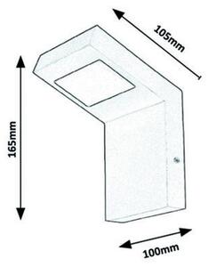 Aplică LED de exterior Rabalux LED/9W/230V IP44
