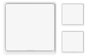 SET 3x întrerupător cu 1 buton SMART 3xCR2430 Zigbee 3.0 Tuya Immax NEO 07506C