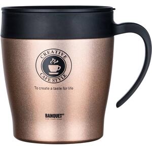 Cană termo Banquet TAZZA 330 ml, maro