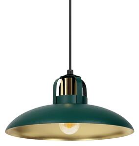 Lustră pe cablu FELIX 1xE27/60W/230V verde