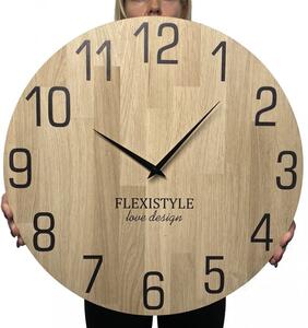 Ceas mare de lux din lemn 50 cm