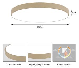Brilagi-LED Plafonieră POOL LED/128W/230V 3000/4000/6000K diam. 100 cm bej